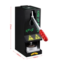 Authentic rosin press Machine KP-2 by LTQ Vapor 1tons of pressure on clamp for clamping dryherb DIY dab pen ecig vapor DHL free