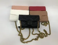 High Qulity Classic Designer Damenhandtaschen Kette Ladies Composite -Tasche PU Leder Clutch Umhängetaschen Frauen Geldbeutel mit Brieftasche