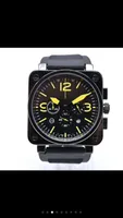 2021 High Quality Top Brand New Luksusowe zegarki Sześć ściegów Seria Wszystkie tarcze Work Kwarcowy Zegarek Moda Męskie Zegarki OROLOOO UOMO
