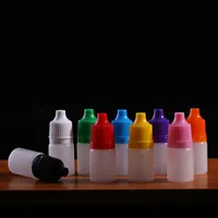100Pcs 5/10/15/20/30/50ml Empty Plastic Squeezable Dropper Bottle Eye Liquid Dropper Sample Eyes Drop Refillable Bottle JXW525