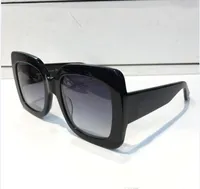 Luksusowe damskie marki 0083s ponadgabarytowe kwadratowe czarne okulary damskie moda okulary przeciwsłoneczne nowe kobiety okulary przeciwsłoneczne Ogrzyły ponadgabarytowe Su
