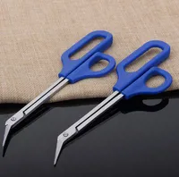 20cm lang bereik Easy Grip Teen Nail Teenail Scissor Trimmer voor Gehandicapte Cutter Clipper Pedicure Trim Tool SN2340