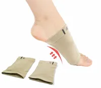 Silikon Gel Bögen Fußvoll Orthesen Fußorthese Plattfüße Schmerzen lindern Bequeme Schuhe Orthopädische Einlegesohle