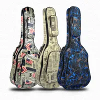 40/41 "Classic Guitar Bag Waterdichte 600D Oxford Guitar Case Dikke Spons Gig Tas met het fravertriemen