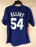 Sayın Beyzbol Jack Elliot Chunichi Dragons Film Beyzbol Forması Erkek Dikişli Formalar Gömlek Boyutu S-XXXL Ücretsiz Kargo