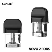 SMOK NOVO 2 картриджа для капсул емкостью 2 мл Сетка керамическая Quarzt DC MTL Стручки для замены сердечников для NOVO 2 Kit 100% аутентичные