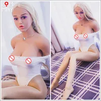 Lommny 152cm lifelike silicone sexo boneca robô grande peito tpe tamanho real anime realista vaginal anal amoroso amor homens