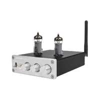 Freeshipping Bluetooth 4.2 TPA3116D2 Power Digital Home Amplifiers Audio Board 50Wx2 HiFi Stereo Vacuum 6J4 Tube Amp Amplificador