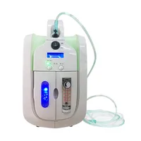 Min Gadgets de saúde portátil de oxigênio em casa 1-5L/min Máquina de oxigênio ajustável Viagens Use Oxigeno MedicOe AC110-220V O2 bar doméstico O2 Bar