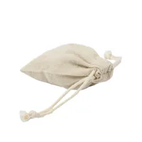 Wielokrotnego użytku bawełniane torby na prezent na cukierki ziaren kawy zioło zioło herbaty pakowanie wesele Party faworium torba lniana sznurka