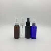 50pcs frete grátis / lot 50ml mini plástico 50ml pequeno frasco de spray vazio para maquiagem e cuidados com a pele recarregáveis ​​Bottle