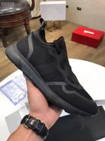 B21 Neo Sneaker Черная вязаная дизайнерская мужская обувь Женская повседневная обувь Mesh Низкие плоские туфли Черные классические слипоны B21 Кроссовки