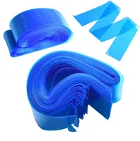 100 قطعة / المجموعة الأزرق الوشم كليب البلاستيك الحبل أكياس الأكمام التموين المتاح يغطي أكياس ل آلة الوشم آلة الوشم