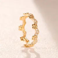 18 Karat Gelbgold Ehering Original Box Für Pandora Blume Krone 925 Sterling Silber Ringe Frauen Hochzeit Geschenk Ring Sets