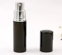 Schwarz 10CC 10ml 10 ML Mini bewegliche Spray-Flaschen leere Parfümflasche nachfüllbare Duftstoff-Zerstäuber-Spray-Reise-Accessoires