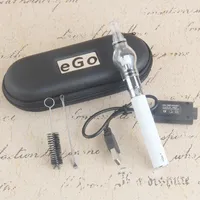 Ego Wax Sarter Kits Glass Globe Wax Atomizer E Cigarette Vape Battery 650mah 900mAh 1100mAh With Zipper Case Vape Pen