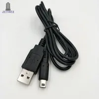 Chargeur de cordon de câble d'alimentation USB avec chargeur de câble de synchronisation de données de 1,2 m pour batterie au lithium Nintendo 3DS DSi NDSI
