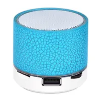 Bluetooth Wireless Speaker buntes Licht Small Crack Ton Mini Subwoofer-Lautsprecher-Audio Musik-Player-Unterstützungs-TF-Karte U Disk AUX