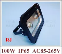 Lens LED sel ışık 100W (2 x 50W) floodlight nokta ışık tüneli ışık AC85-265V 8000lm IP65 alüminyum ile