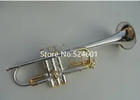 En Çok Satan Trompet C Tonu C180SML-239 Gümüş Pirinç Anahtar Üst Müzikal enstrüman durumda Ağızlık Ücretsiz Kargo ile
