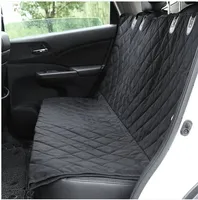 Vente en gros livraison gratuiteWaterproof Pet Seat Cover Couverture de siège de voiture pour voitures camions et SUV Noir