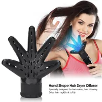 Handvorm Hair Dryer Diffuser Hood Cover Hairdressing Blow Collecting Wind Snel Drying Blower Nozzle voor Home Salon Krullend Styling Tools