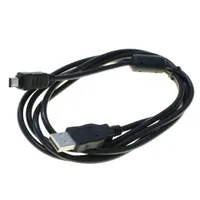 1,5 m/4,9 Fuß USB bis 12p Datenkabel Ersatz USB5 USB6 Digitales Kabel Reine Kupferkerne OD4.0 für CB-USB5 CB-USB6-Olympuskamera
