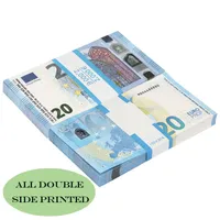 Großhandel Top-Qualität gefälschter Geld Spielzeug Banknote 5 10 20 50 100 200 US-Dollar Euros Realistische Requisiten Währung Filmgeld