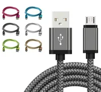 마이크로 USB 유형 C USB 케이블 데이터 동기화 충전 어댑터 알루미늄 합금 어댑터를위한 S20 S21 참고 20 Huawei Android 전화 10 피트/6ft/3ft