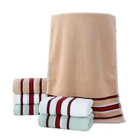 New Factory Direct Cotton Asciugamano 3475 cm Uomini e donne La coppia Asciugamano morbido assorbente morbido spesso può essere personalizzato