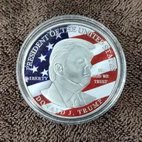 45. Donald Trump Silver Eagle-Münze Gedenkmünze machen Amerika wieder großartig