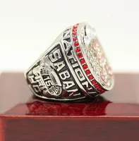 Persoonlijke Collectie 2012 Alabama Nation Football Championship Ring met Collector's Display Case