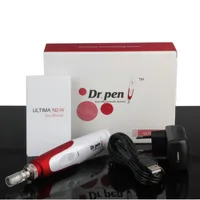 Microneedle Pen recarregável Dr. Pen N2-W sem fio Auto baioneta Prot Needle Cartuchos Electric Pen Derma Stamp Microneedle rolo