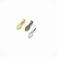 Toplu 1000 pcs kaşık takılar diy oval mücevher scrabble tutkal Cam cabochon fayans takma kefaletler için kefalette 15mm x 5mm