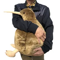 Stor simulering kiwi fågel docka djur kiwi fågel plysch leksaker realistiska djur plysch leksaker gåvor deco 20inch 50cm dy50603