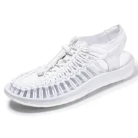 Мужские популярные сандалии мужские повседневные трикотажные сандалии Большой размер римская обувь для мужчин летняя уличная обувь пара обуви унисекс обувь гладиатор zy329