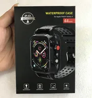 Waterdichte Case Vol verzegeld Schokbestendig Cover Volledige Body Beschermd voor Apple Watch Band Horlogstrap Iwatch Series 3 42mm en Serie 4 44mm IP68