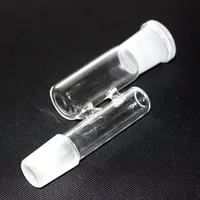 10 Style Glass Reclaim adapter Maschio / Femmina 14mm 18mm Joint Glass Reclaimer adattatori Ash Catcher per Oil Rigs Glass Bong Water Pipes