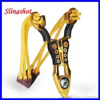 Gold Scissors Slingshot Style New Alloy Material Powerful Shooting Nostalgia Hunting Fishing Gear Quality Goods out232