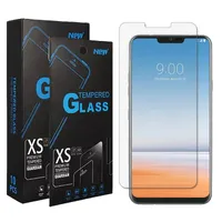 BoostMobile Clear Glass Screen Protector för Samsung A14 A24 A34 A54 S21 Fe S20 Moto G Stylus Pure Tcl 30 20 Xe ion Z Anti-Scratch Bubble Free Free