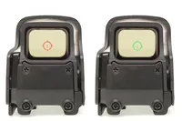 Taktisk 558 Holografisk röd Grön Dot Sight T-dot Rifle Scope Optic Sight Reflex Sight med 20mm Qd Mounts