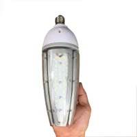 50W LED مصباح الذرة IP65 للحدائق في الهواء الطلق مستودع المرآب الفناء الخلفي، 6000lumen، استبدال 200-250W HID / HPS / هاليد المعادن أو CFL