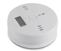 CO carbono Monóxido Tester Alarme Alarme Sensor Detector Gás Intetor de Envenenamento de Fogo Detectores LCD Display Security Security Home Safety Alarms