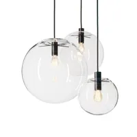 Seil Pendelleuchten Globus Chromglas Kugel Hanglampe Glanzsuspension Küchenbeleuchtung Leuchten Home Hängende Lichter E27