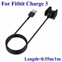 Pour FITBIT CHARGE 3 4 Bracelet USB Chargeur USB Chargeur Charging Adaptateur de remplacement Charge de remplacement3 Charge4 Bracelet Câble de charge de haute qualité