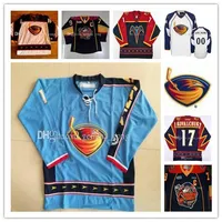 Mannen Custom Vintage Atlanta Thrashers Hockey Jerseys Dany Heatley 15 Tobias Enstro 39 Marian Hossa 16 Ilya Kovechuk 17 Ice Jerseys Hot Sale