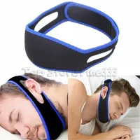 Anti Snoring Chin Strap Comodo Soluzione Russare Naturale Snore Stopper Stop efficace regolabile Russare Sleep Snore Reducing Aid