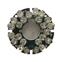 24pcs LED IR Işıklar 850nm 50 Bullet Kamera Kızılötesi Aydınlatıcı Kurulu