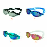 Nuevas gafas de natación Hombres Mujeres Gafas de natación Impermeables Anti Niebla UV Gafas de natación Gafas de natación para adultos LJJZ487