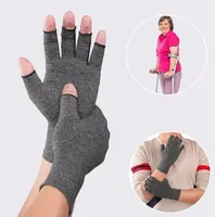 Handskar Arthritis Compression Glove Magnetisk Anti Artrit Health Therapy Glove Rheumatoid Hand Pain Wrist Support Sport Safety Glove D6883